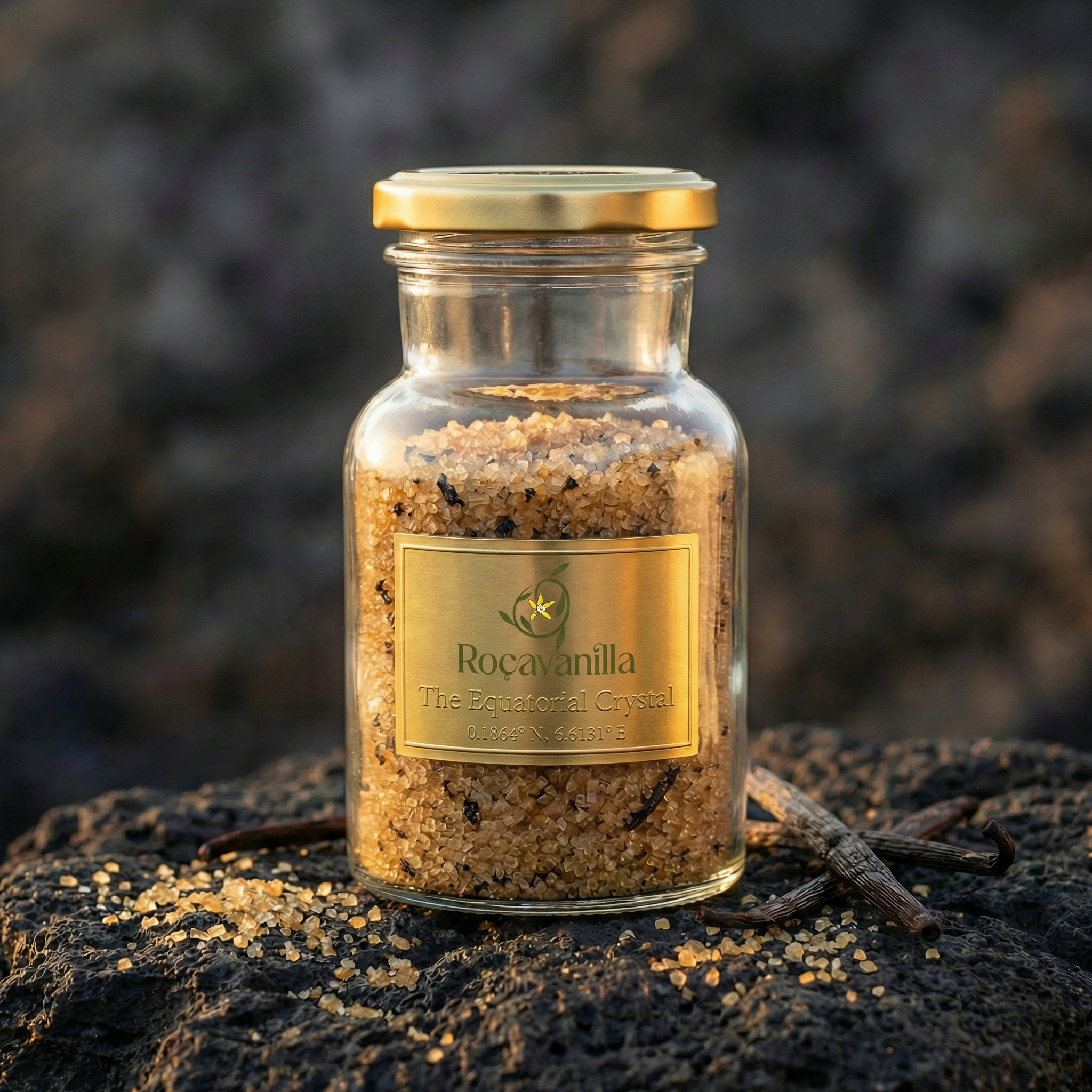 The Equatorial Crystal - Vanilla Infused Sugar